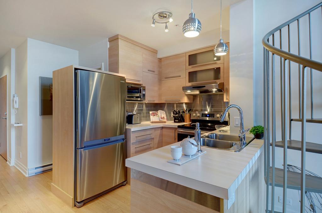 Apartament Les Immeubles Charlevoix - Le 1155 Québec Pokój zdjęcie