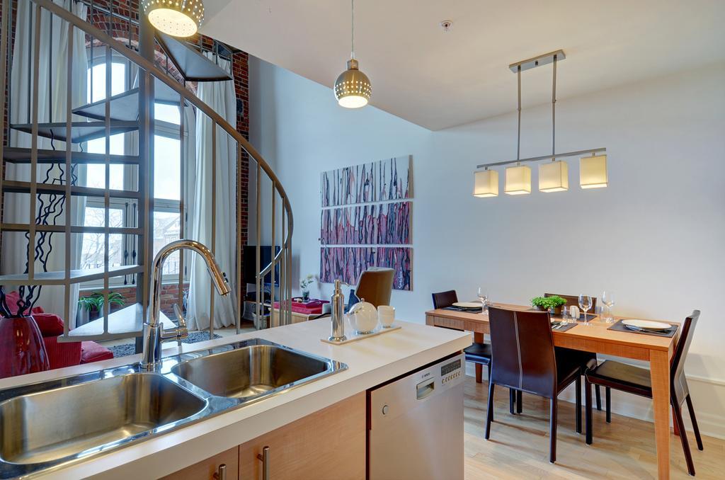 Apartament Les Immeubles Charlevoix - Le 1155 Québec Pokój zdjęcie